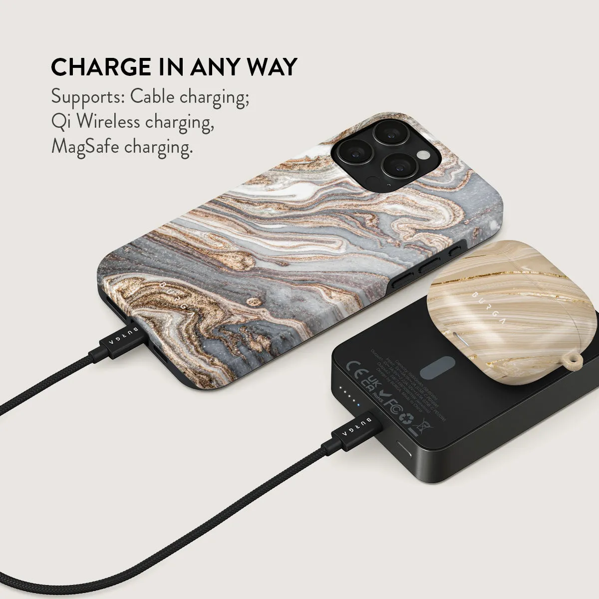Gentle Wind - Trendy Magnetic Power Bank