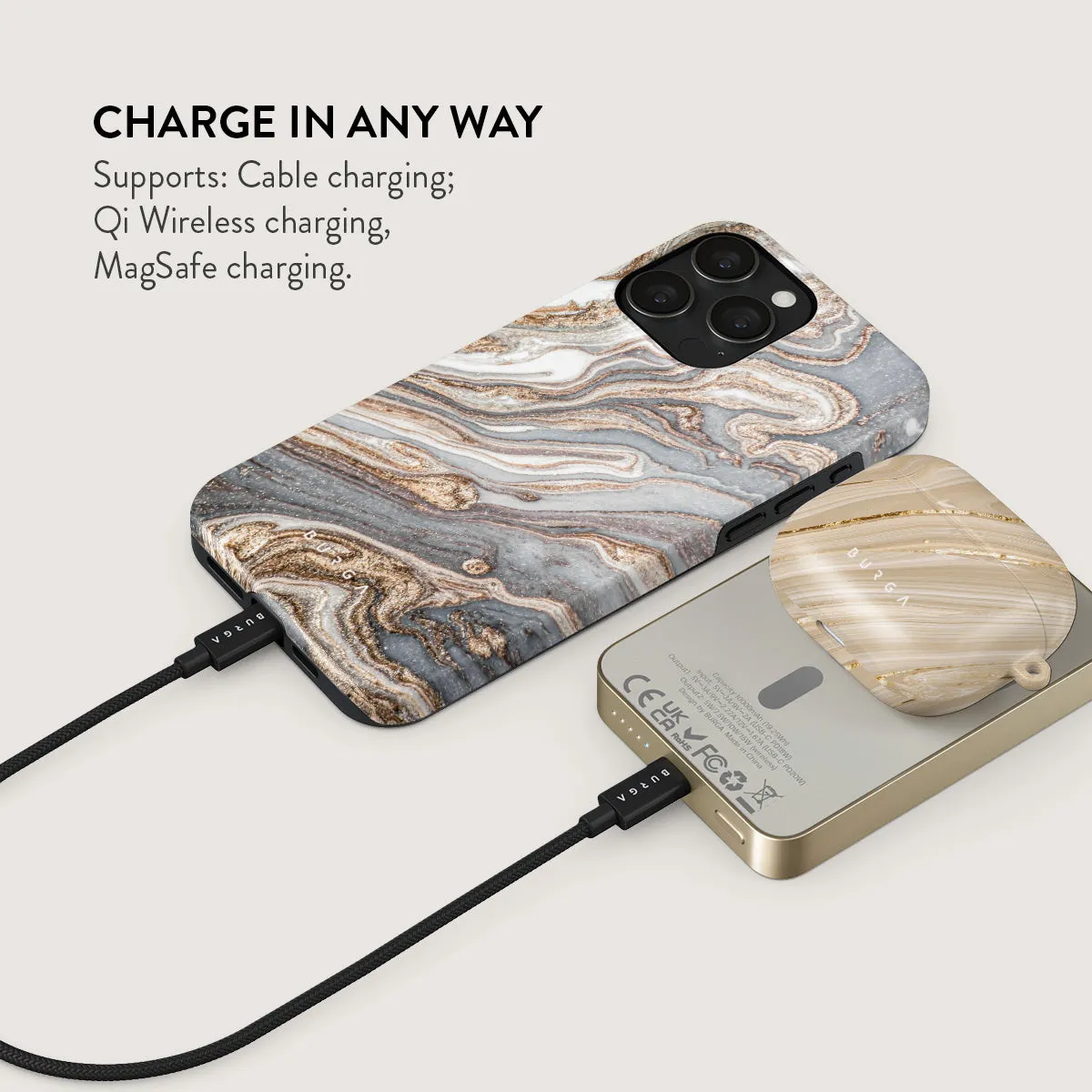 Gentle Wind - Trendy Magnetic Power Bank