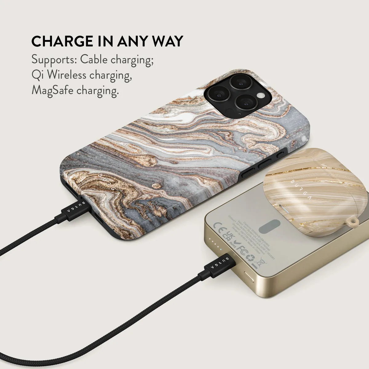 Gentle Wind - Trendy Magnetic Power Bank