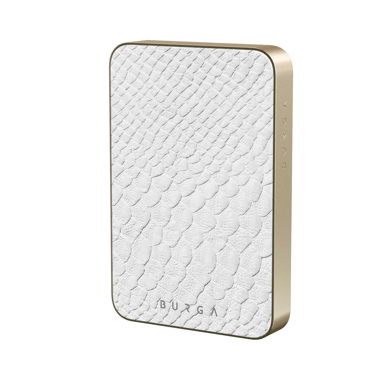 Glacial Desert - White Snakeskin Magnetic Power Bank