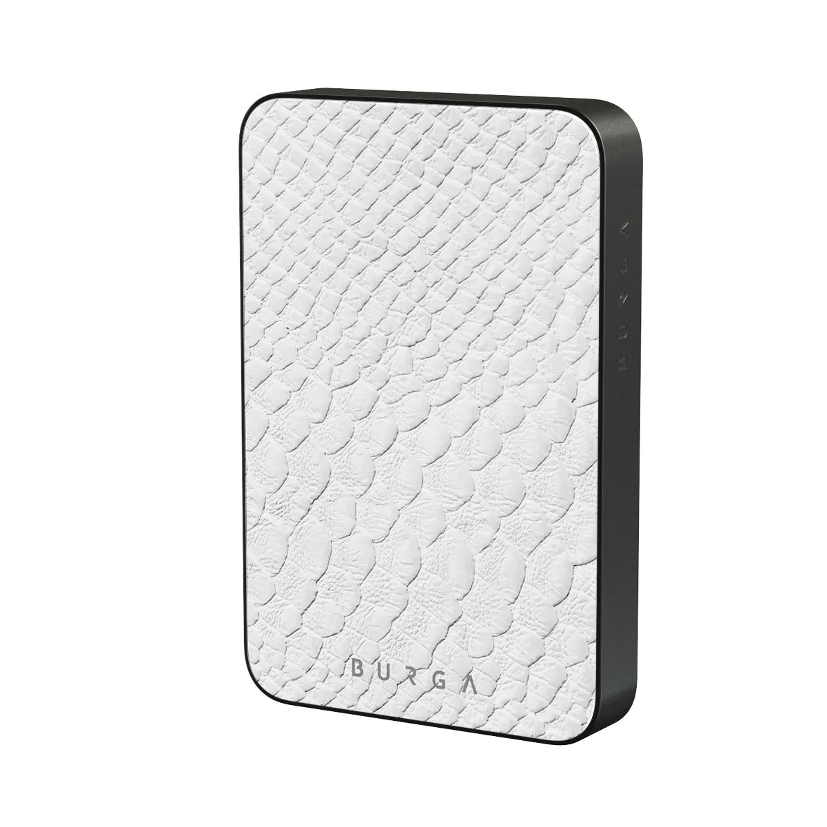 Glacial Desert - White Snakeskin Magnetic Power Bank