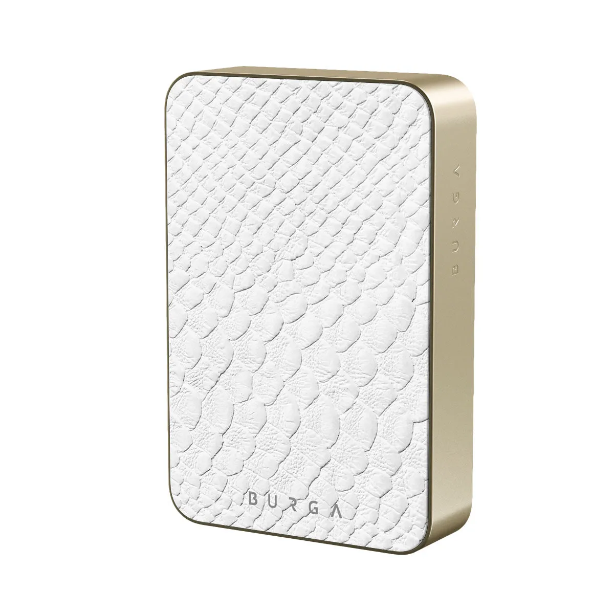 Glacial Desert - White Snakeskin Magnetic Power Bank