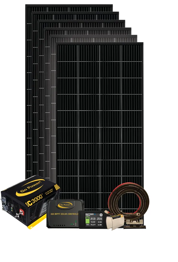 Go Power! GP-PT-1200: 1200W MPPT Solar & Inverter/Charger System