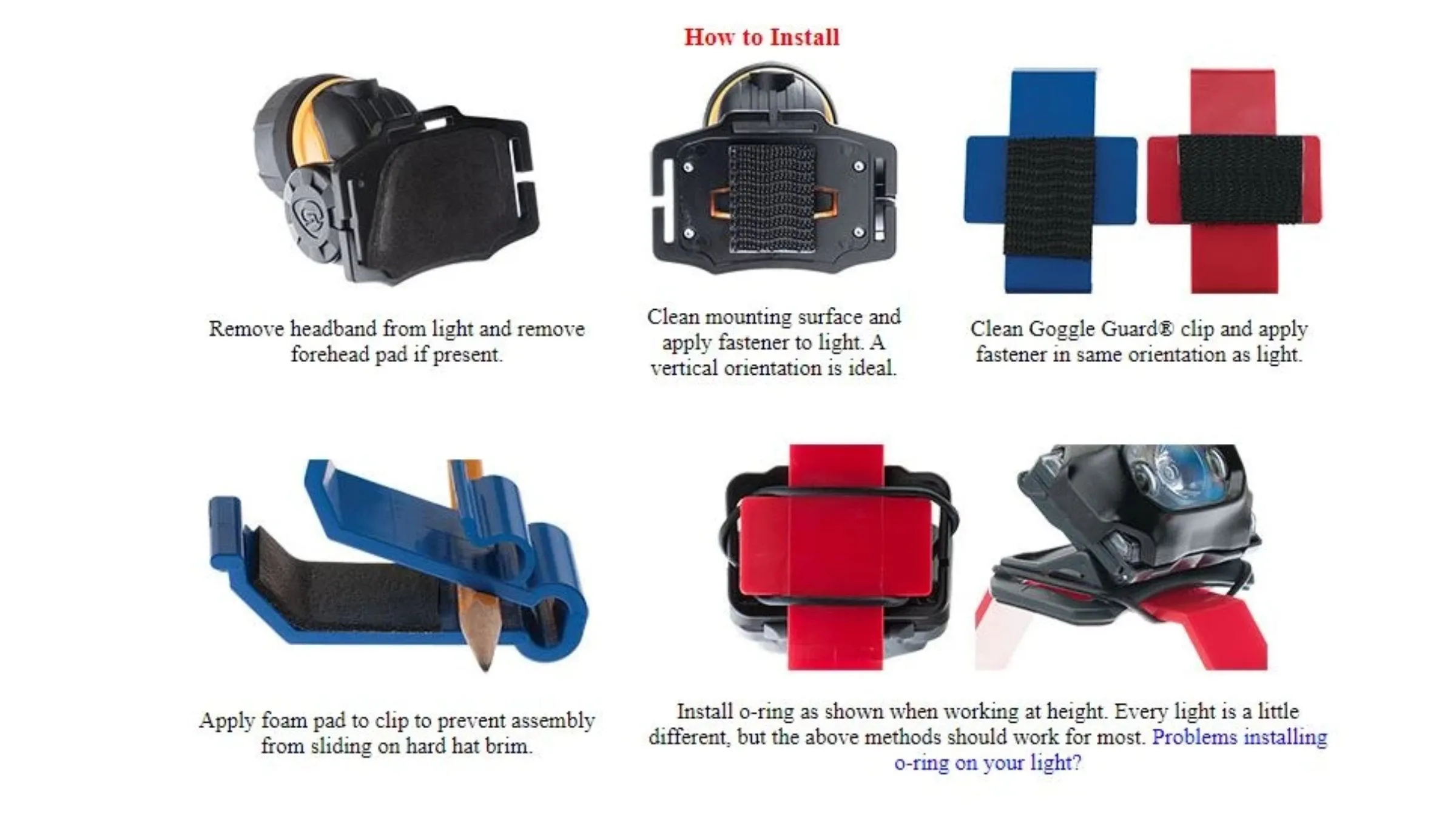 GOGGLE GUARD™ CLIP WITH ACCESSORY KIT- #81000 GGG Kit