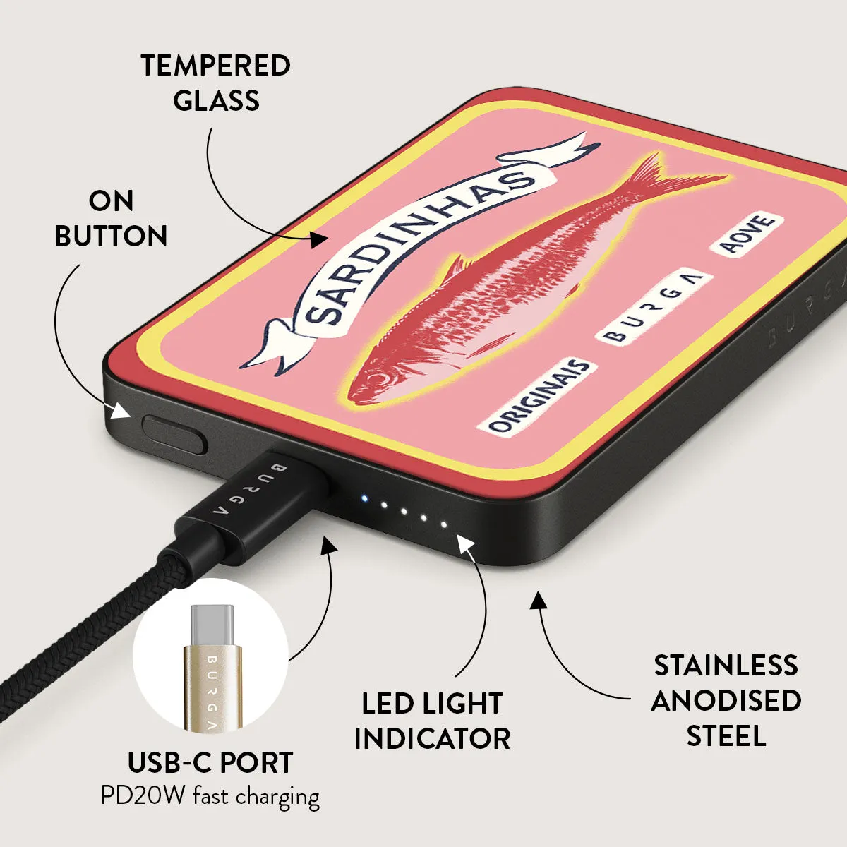 Gourmet - Magnetic Power Bank