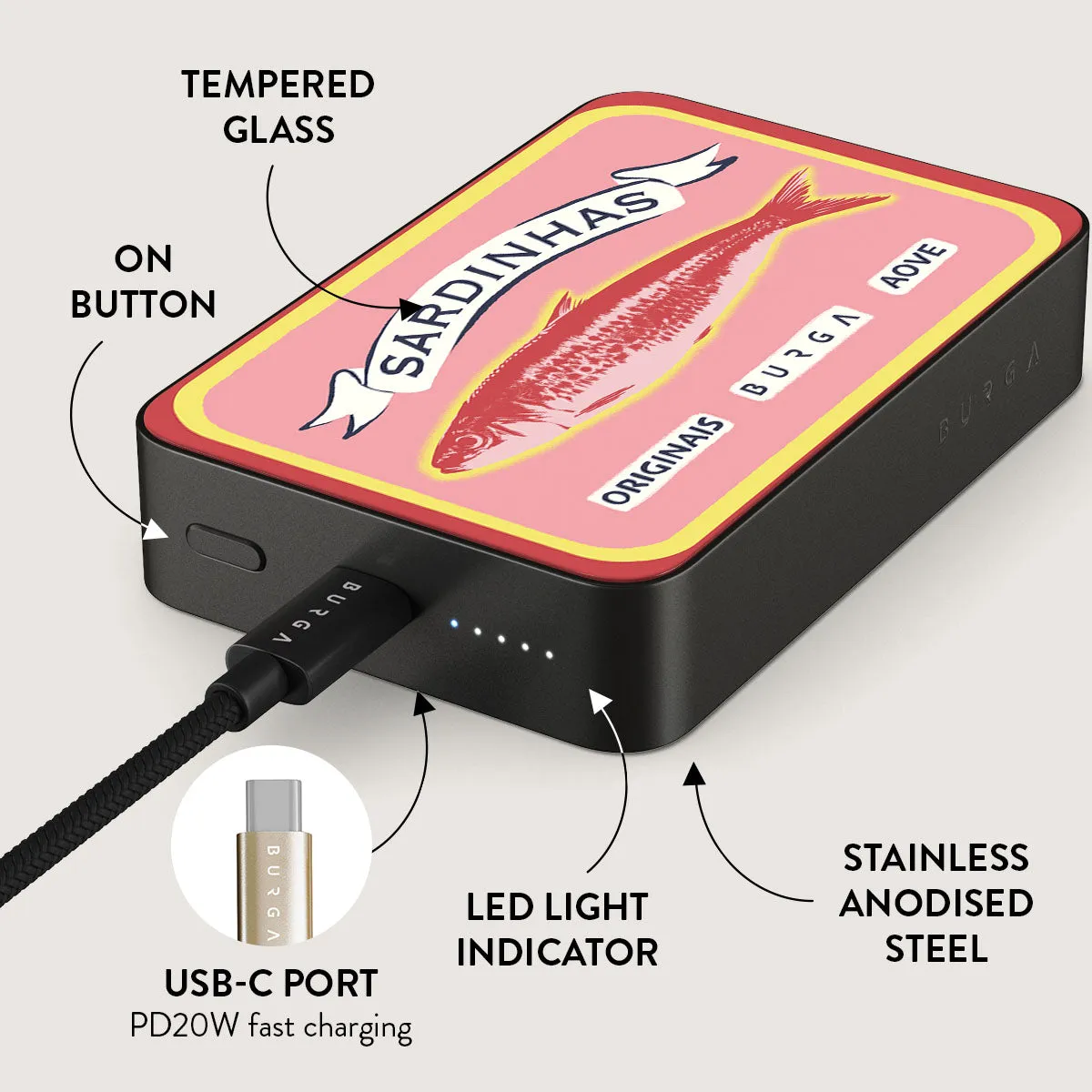 Gourmet - Magnetic Power Bank