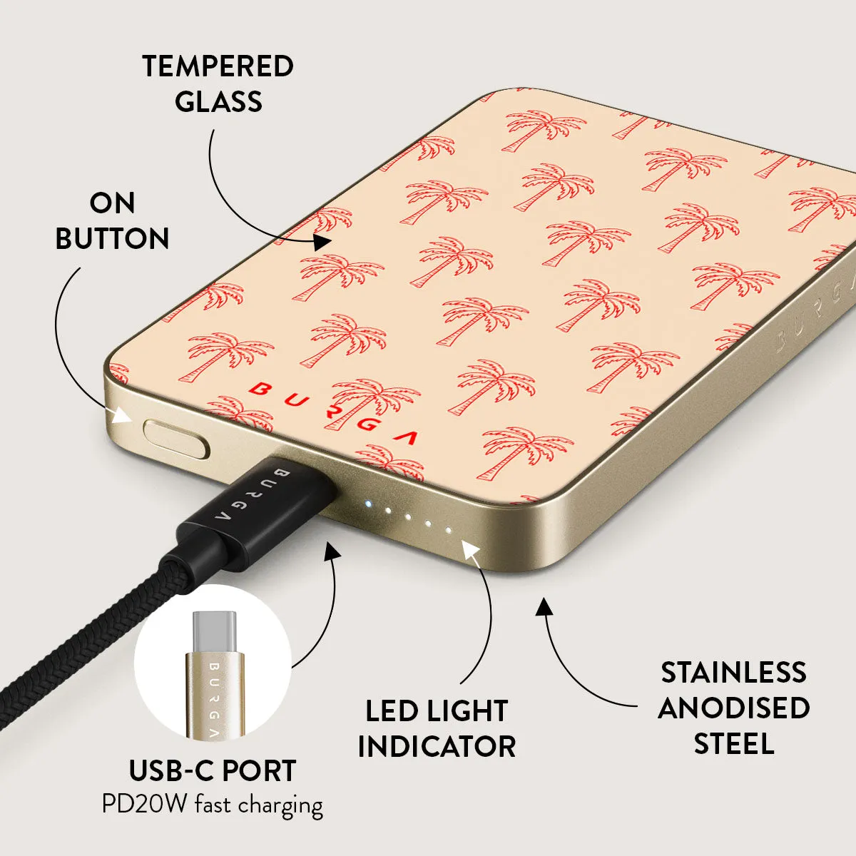 Happy Hour - Magnetic Power Bank