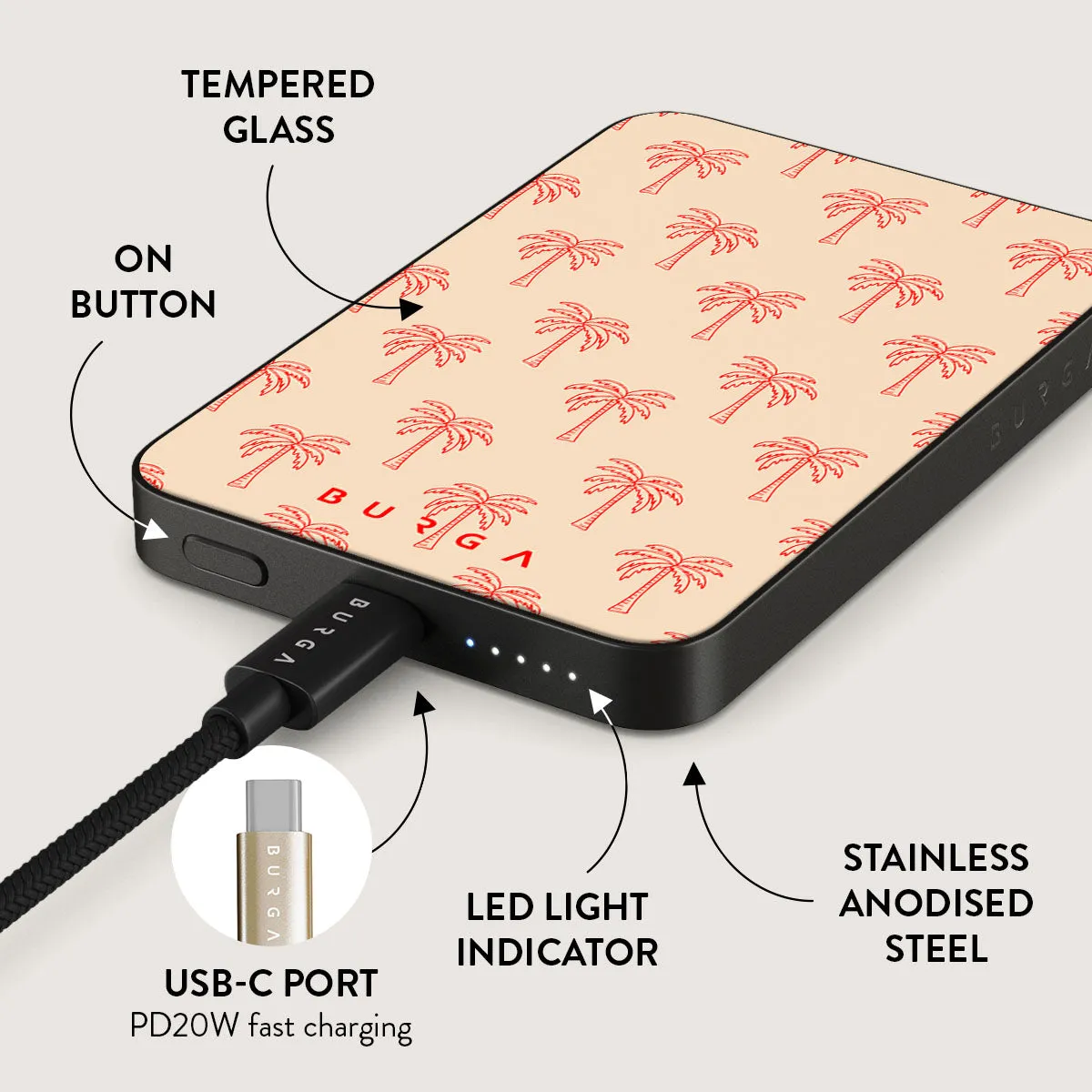 Happy Hour - Magnetic Power Bank