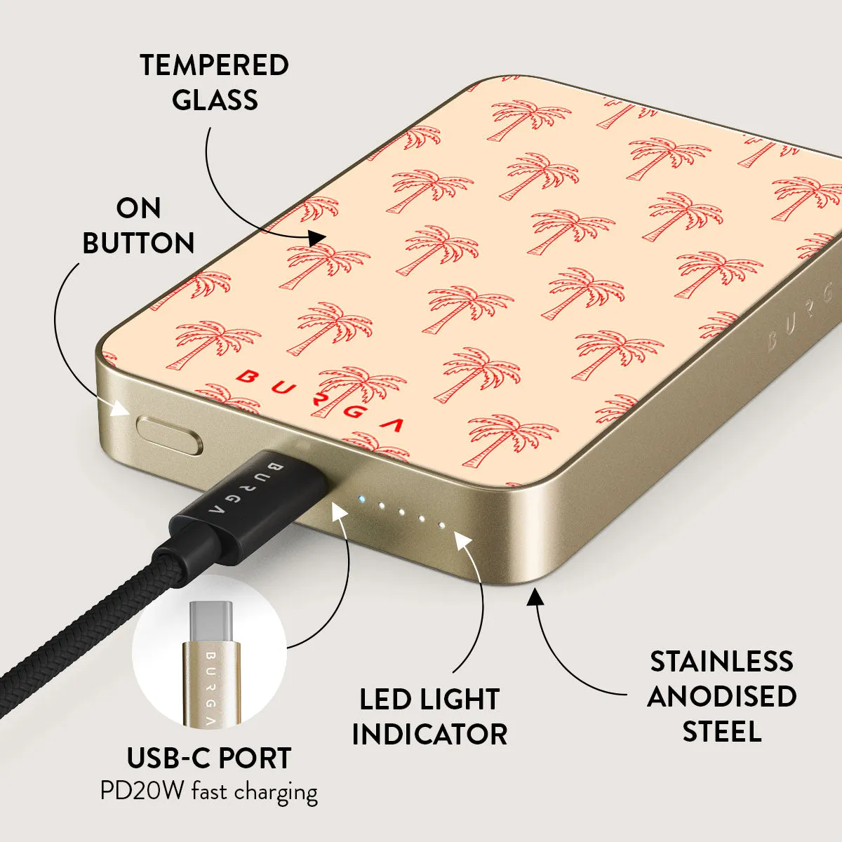 Happy Hour - Magnetic Power Bank