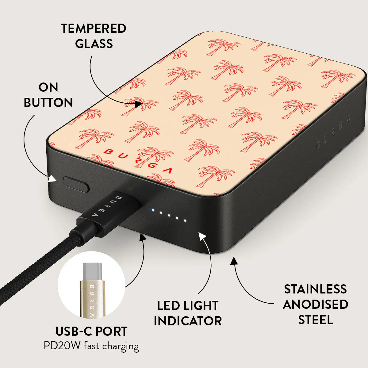 Happy Hour - Magnetic Power Bank