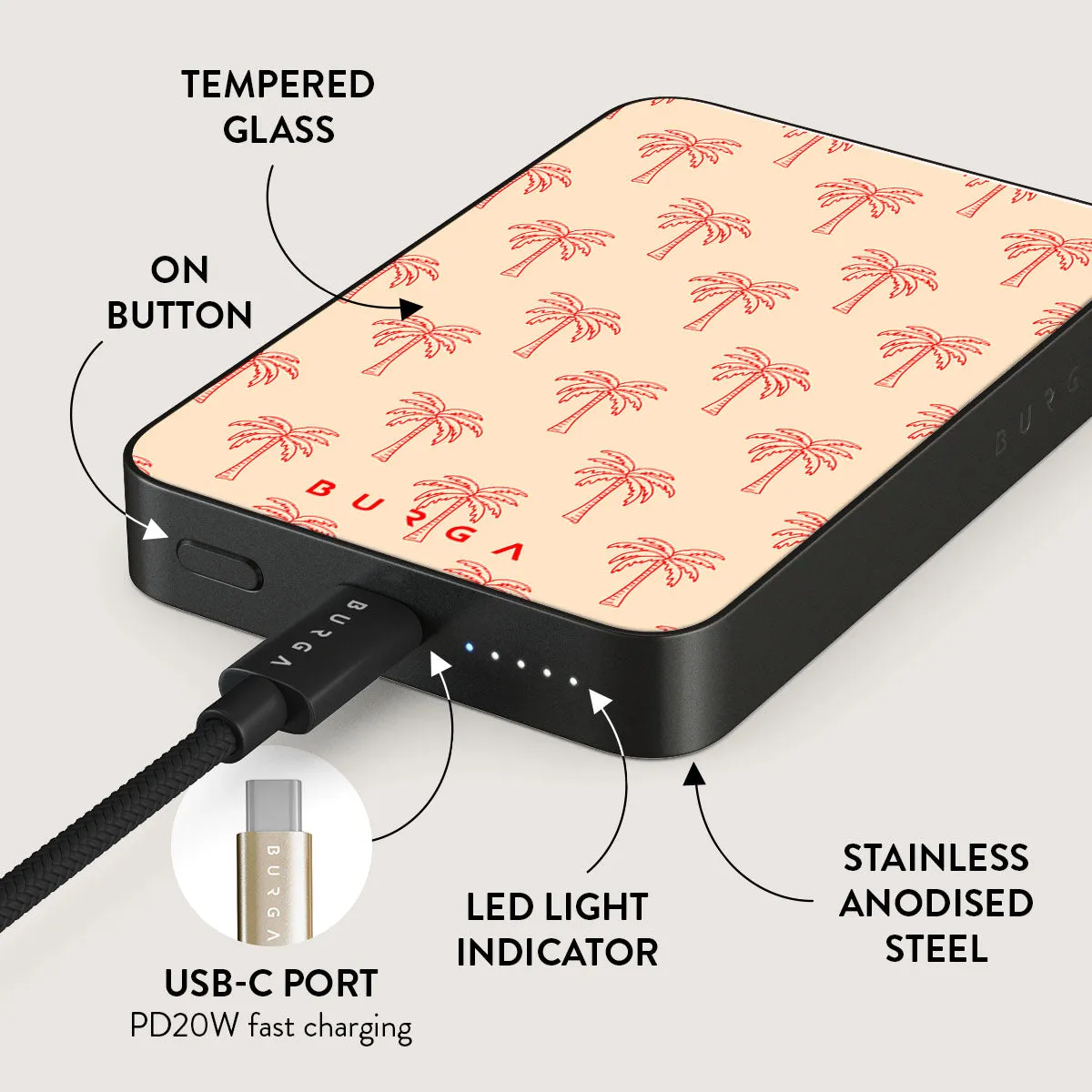 Happy Hour - Magnetic Power Bank