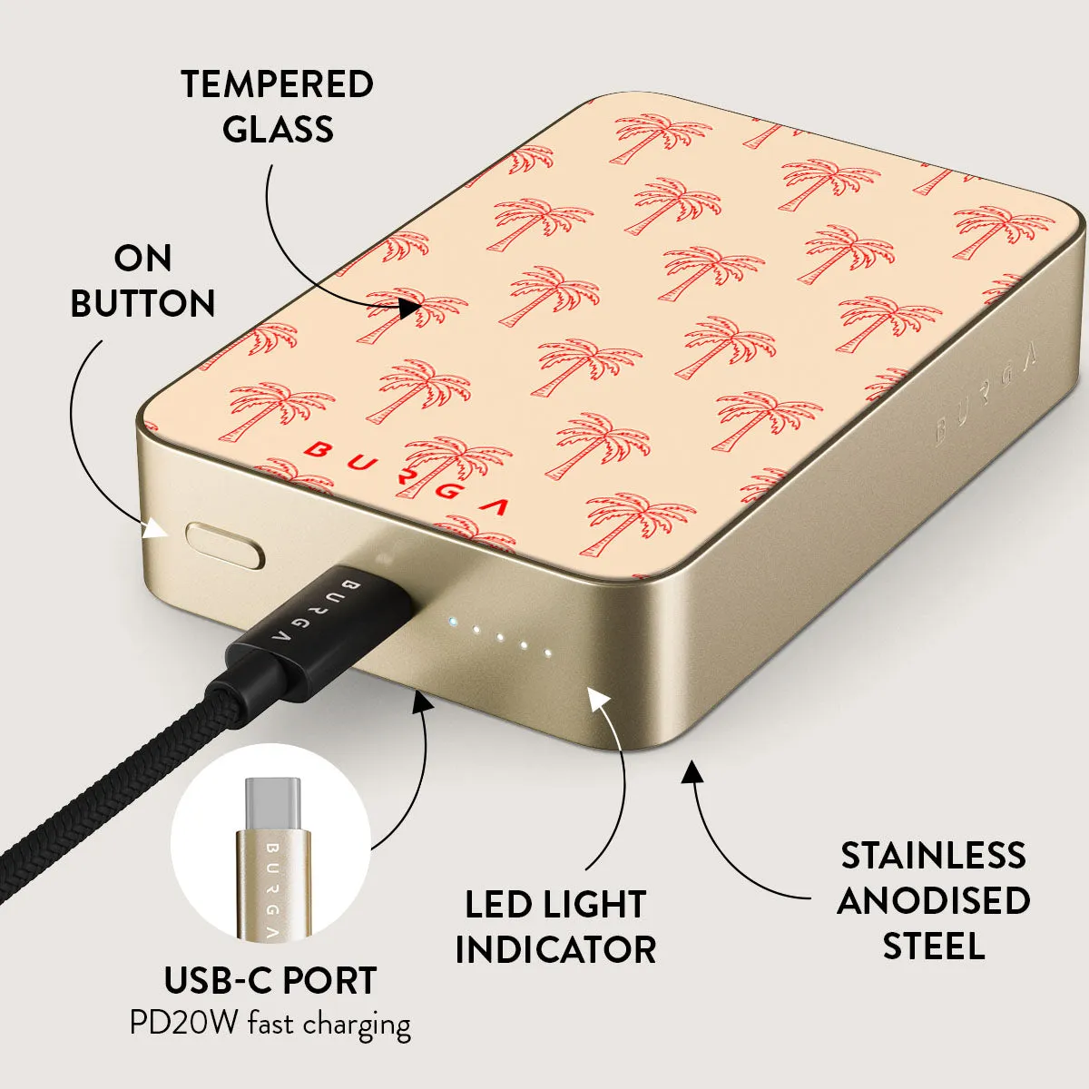 Happy Hour - Magnetic Power Bank