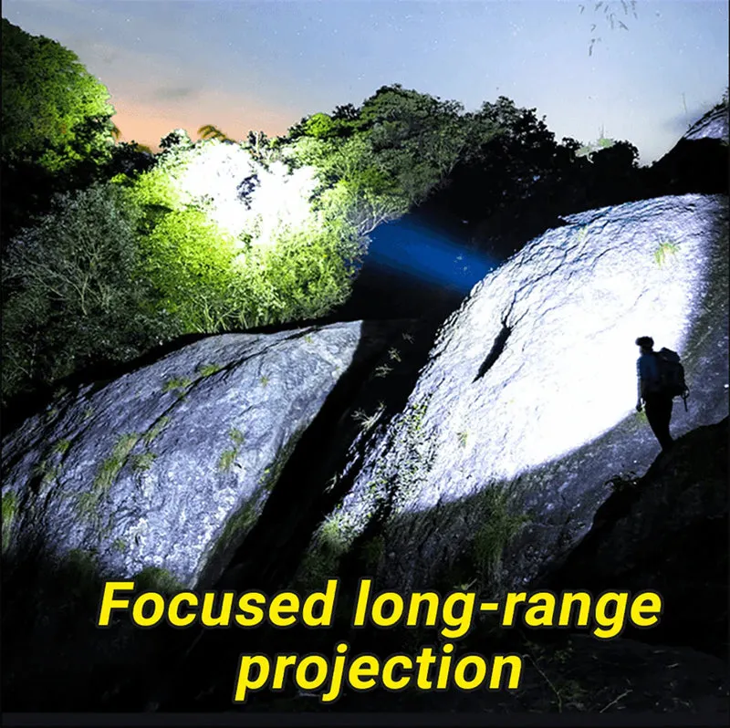 Head-Mounted Super Bright Flashlight
