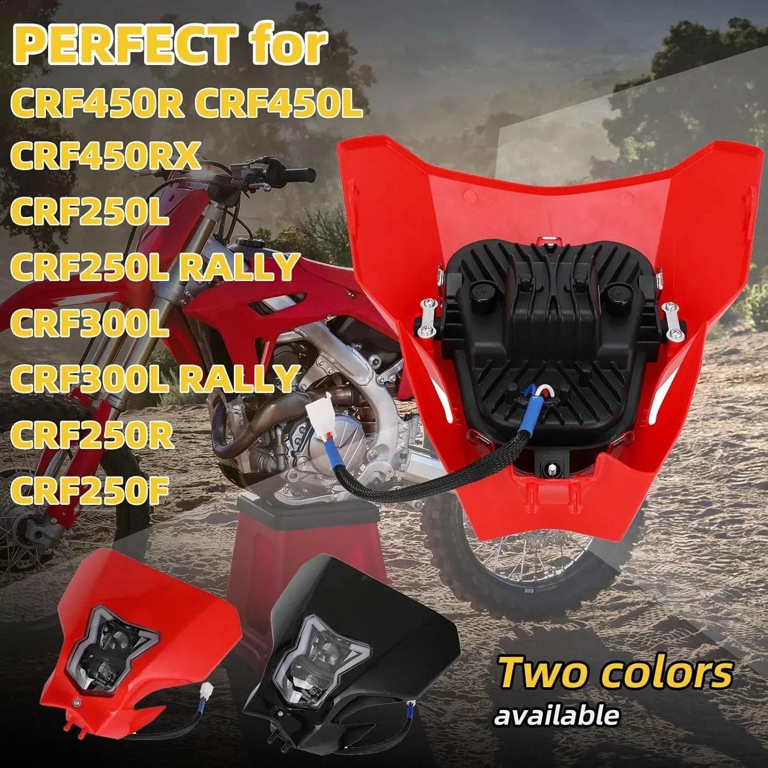 Headlamp For HONDA CRF All Serise