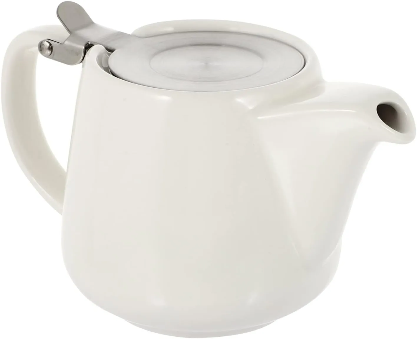 Hemoton Ceramic Tea Pot Strainer Elegant Stovetop Whistling Kettle Heat-resistant