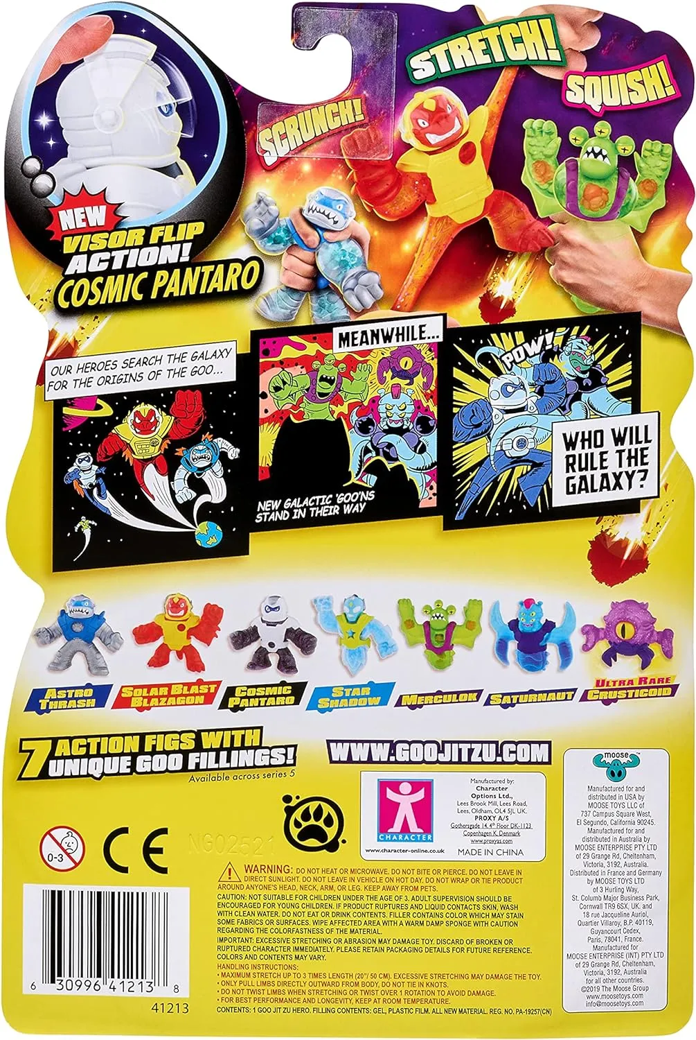 Heroes of Goo Jit Zu Galaxy Attack, Action Figure - Cosmic Pantaro