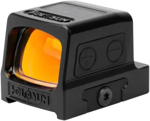 HOLOSUN HE509T X2 Reflex Pistol Sight - Shake-Awake Parallax-Free Enclosed Sight with MRS - RMR Adapter Included - Red/Green