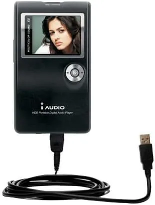Hot Sync and Charge Straight USB Cable for The Cowon iAudio X5L – Charge and Data Sync with The Same Cable. Built TipExchange Technology