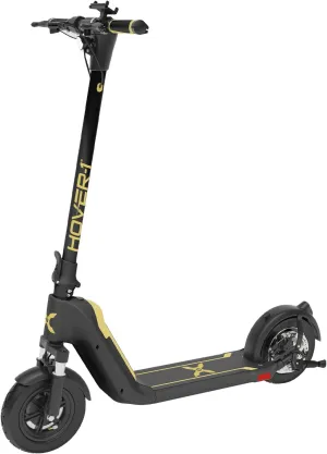 Hover-1 Helios Electric Folding Scooter, 18 MPH Top Speed, 24 Mile Range, 500 Watts Max Power, 10” Pneumatic Tires, Rear Disc Brakes, and Dual Front Suspension