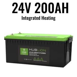 HubPower - Lithium Ion Battery HUB-25.6V-200-LFP-8D