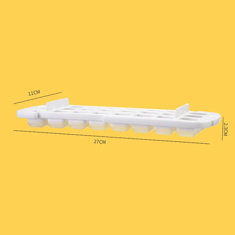 Ice Cube Tray With Storage Box Quick Demould Ice Cube Moulds