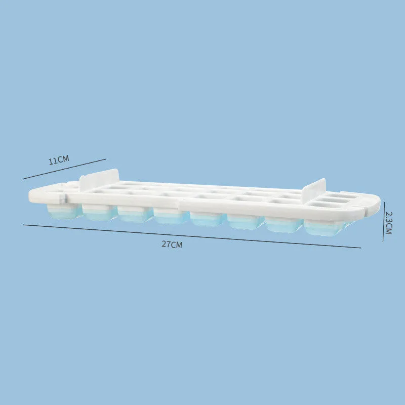 Ice Cube Tray With Storage Box Quick Demould Ice Cube Moulds
