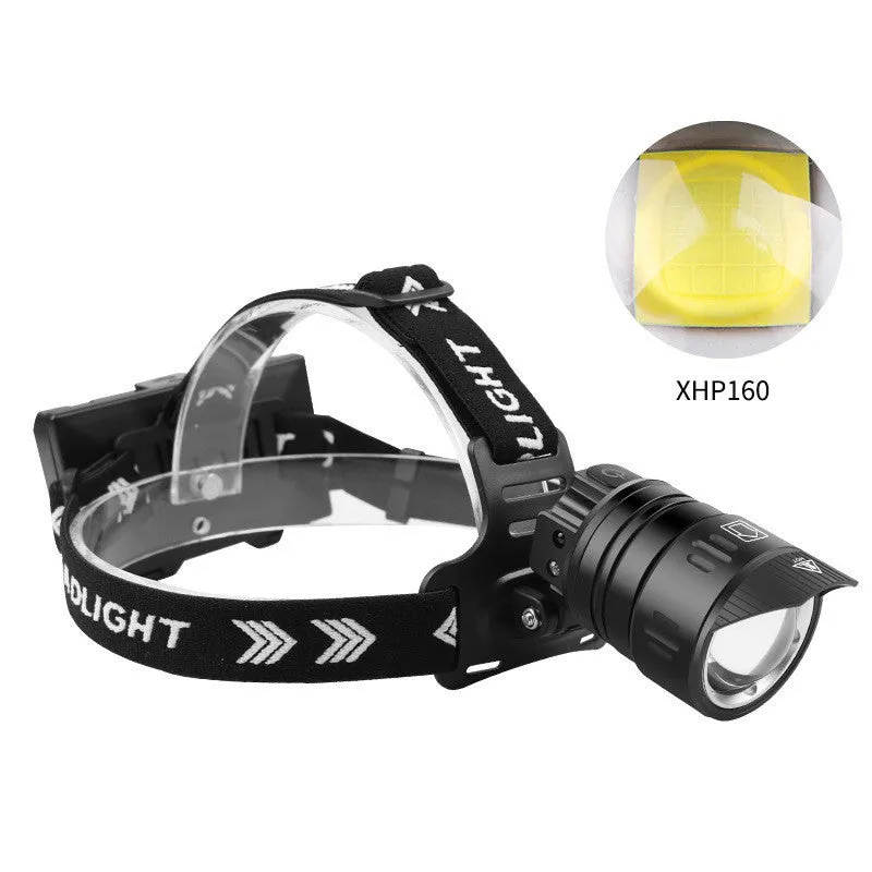 Induction Headlight XHP99USB Charging Strong Light