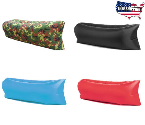 Inflatable Air Sofa Lounger Couch Bed Hammock Chair Lounge for Pool Beach Party