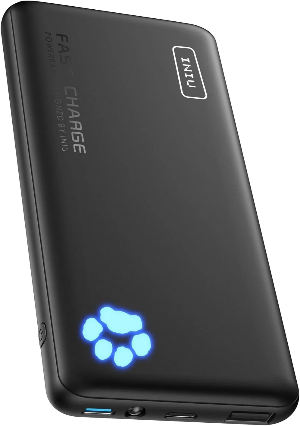 INIU Portable Charger, 20W PD3.0 Fast Charging Slimmest 10000mAh Power Bank, USB C in/Out QC4  Battery Pack, Portable Phone Charger for iPhone 16 15 14 13 12 Pro Samsung S22 S21 Google AirPods iPad