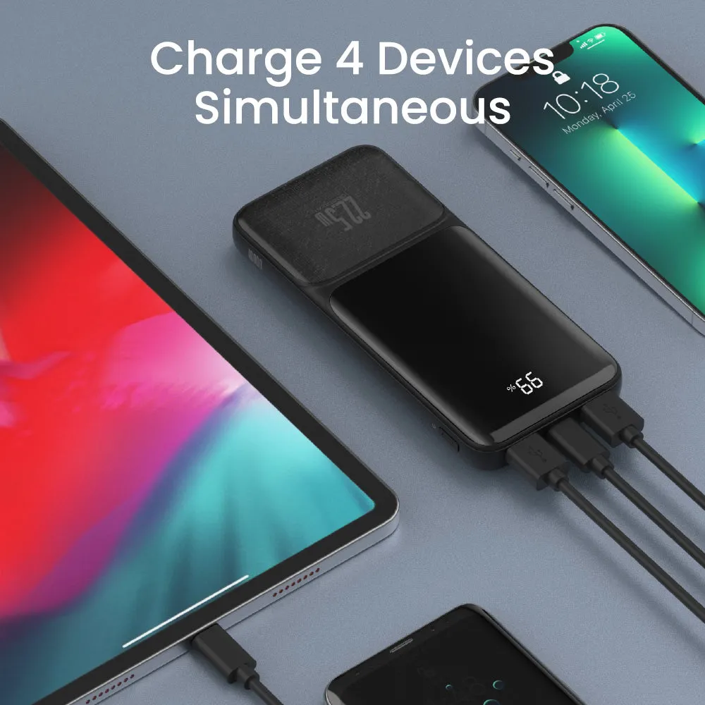 iQuick Digital Display Power Bank 20000mAh 22.5W