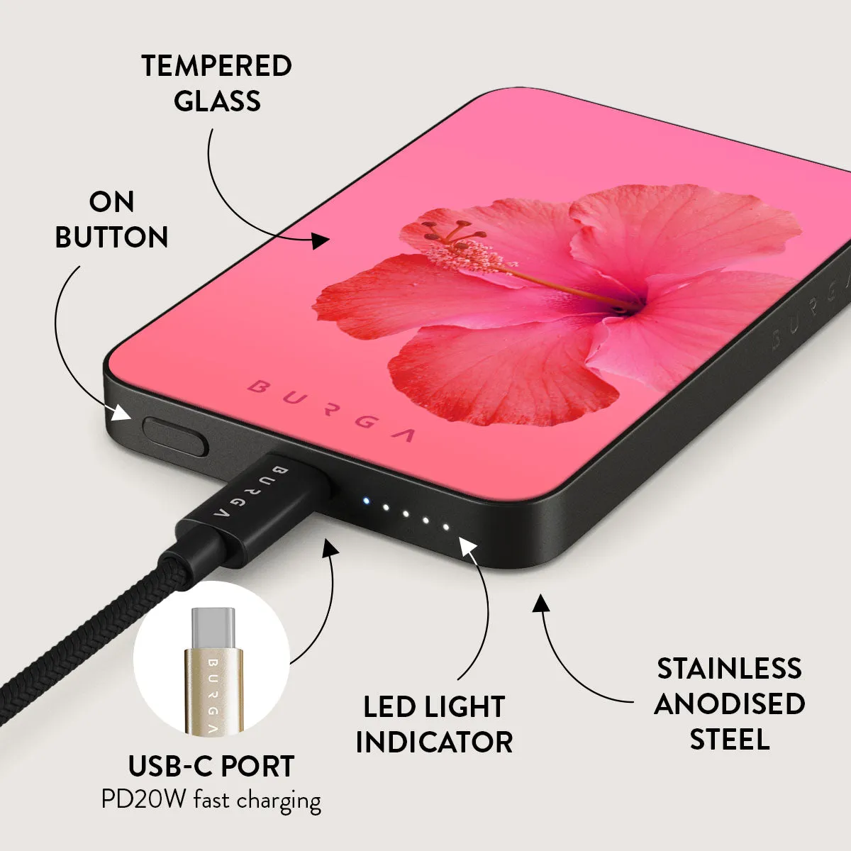 Island Girl - Magnetic Power Bank