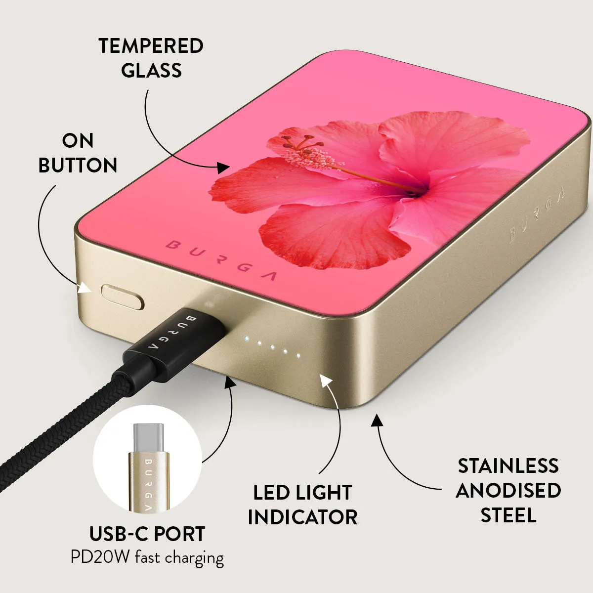 Island Girl - Magnetic Power Bank