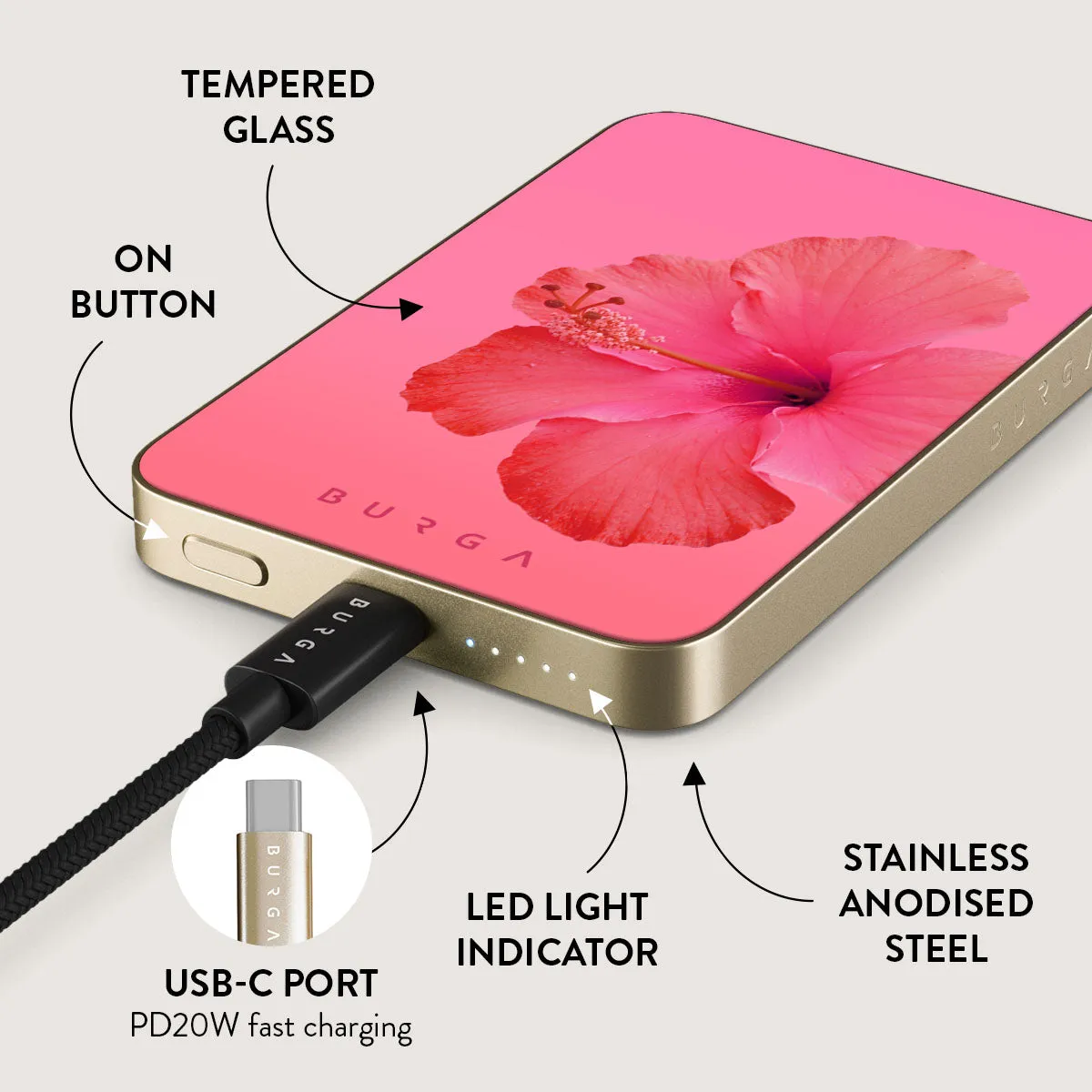 Island Girl - Magnetic Power Bank