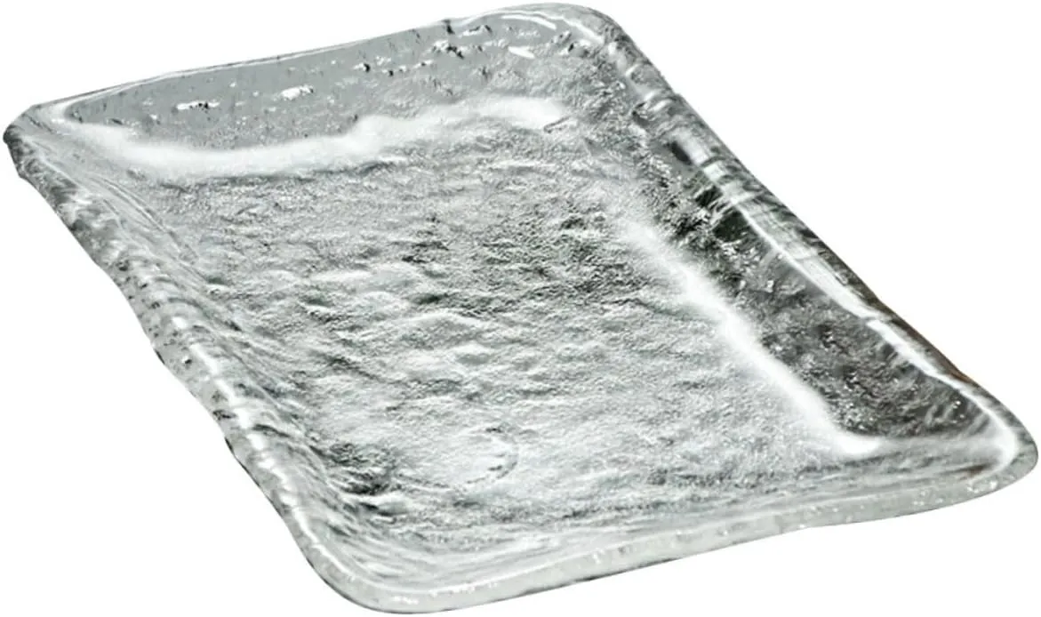 Japanese Style Ice Dew Tea Tray Stovetop Rectangular Serving Plate Kettle Tray