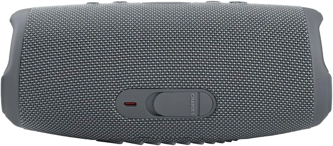 JBL CHARGE 5 - Portable Waterproof (IP67) Bluetooth Speaker with Powerbank USB Charge out, 20 hours playtime, JBL Partyboost (Grey)