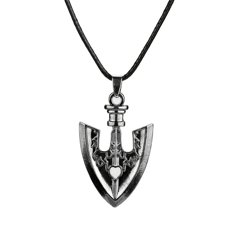 JOJO's Small Shovel Key Chain Leather Necklace