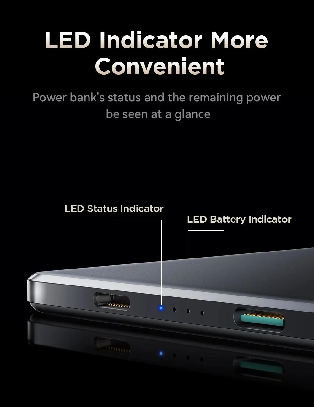 JOYROOM 20W 5000mAh Ultra Thin Wireless Charging Magnetic Power Bank