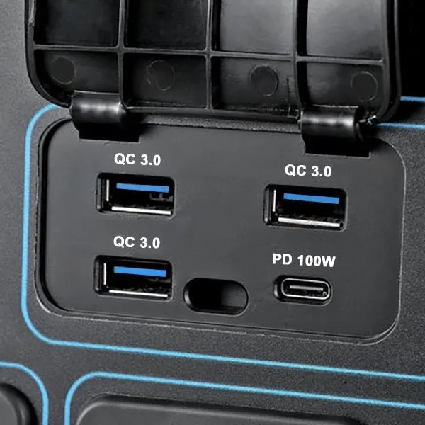 KickAss KickCharge 1200 Lithium Power Station - 1200W, 78.7Ah @ 12.8V