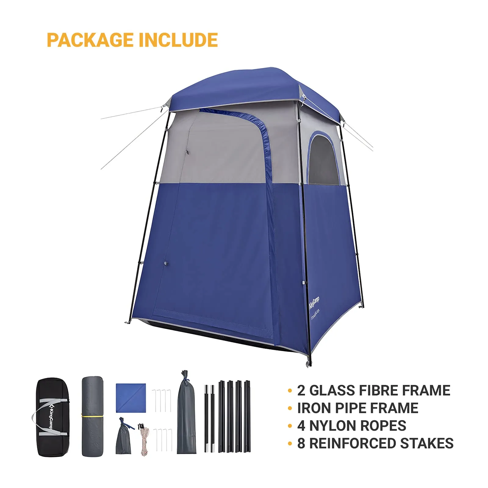 KingCamp MARASUSA Shower Tent 1 Room Privacy Shelter