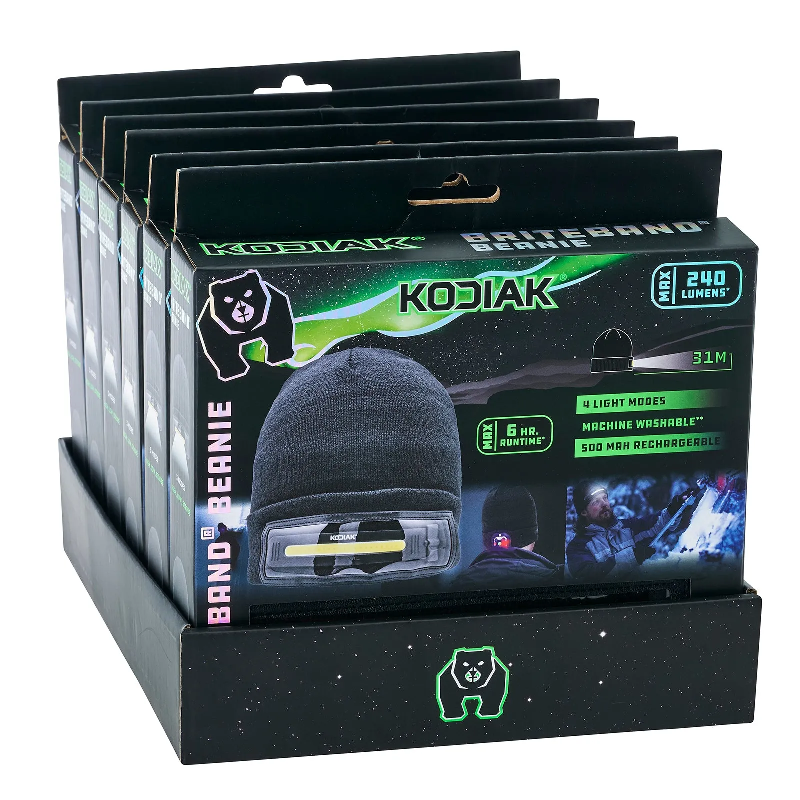 Kodiak® Beanie with Built-in Wide Beam Headlamp