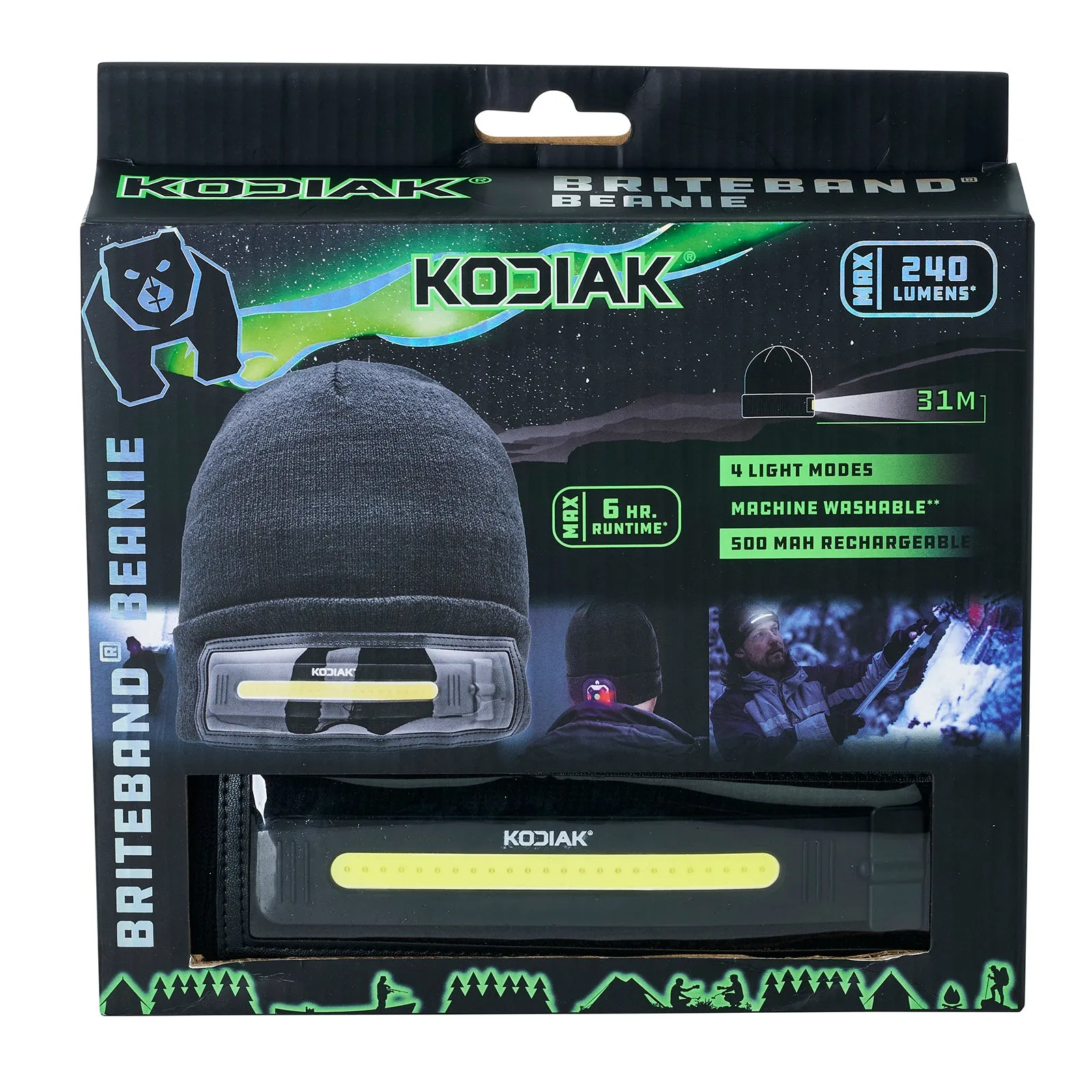 Kodiak® Beanie with Built-in Wide Beam Headlamp