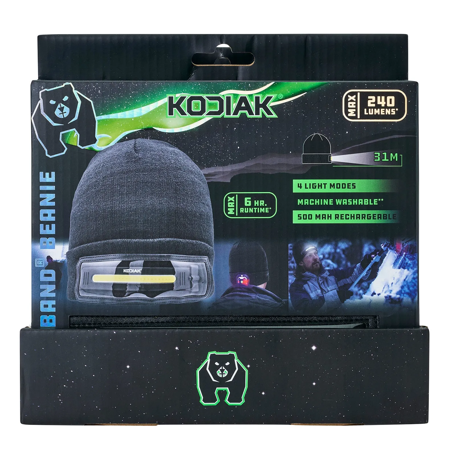 Kodiak® Beanie with Built-in Wide Beam Headlamp