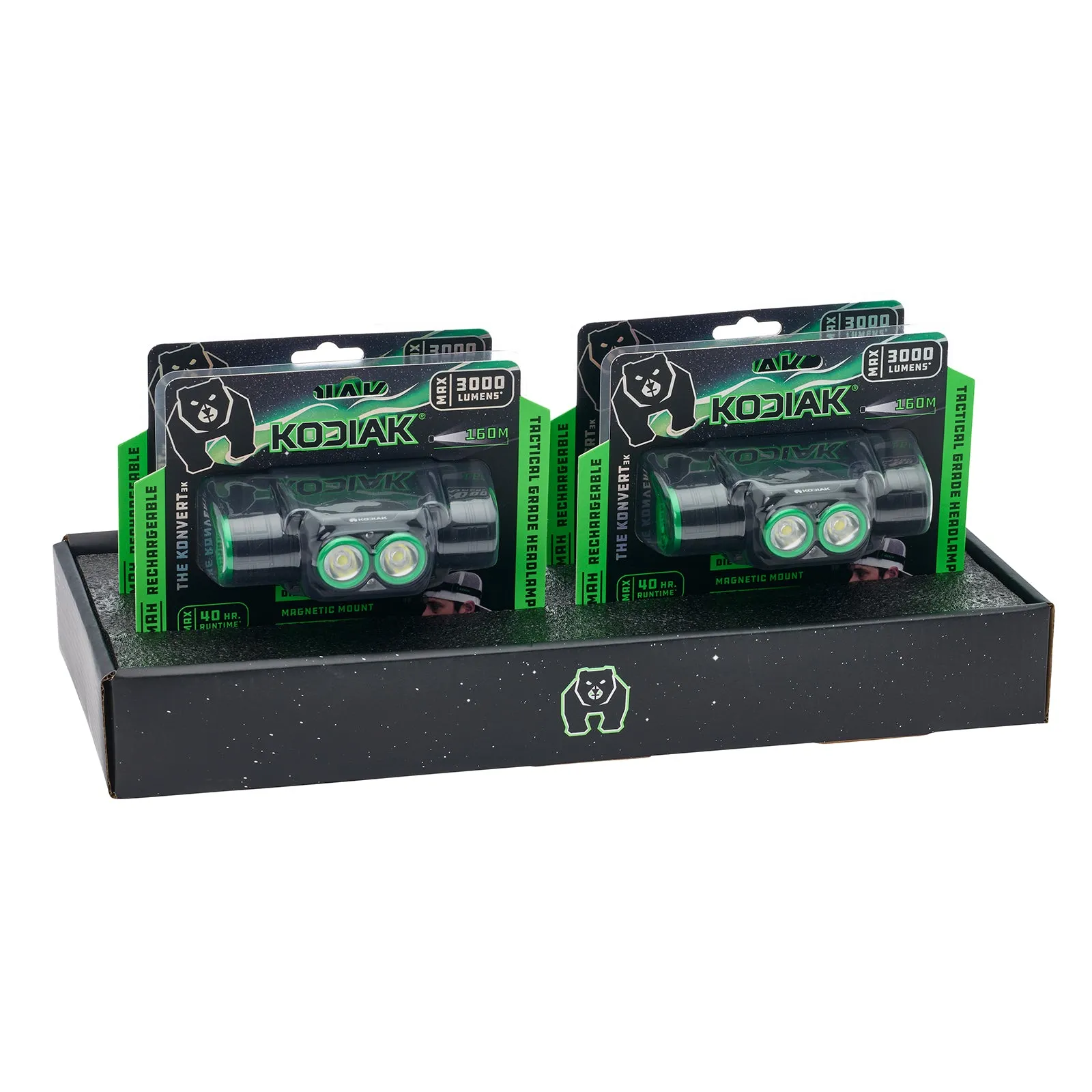 Kodiak® Rechargeable 3000 Lumen Headlamp