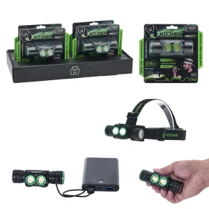 Kodiak® Rechargeable 3000 Lumen Headlamp