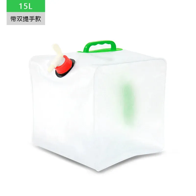 Large Capacity Folding Water Bag: Portable Camping Container