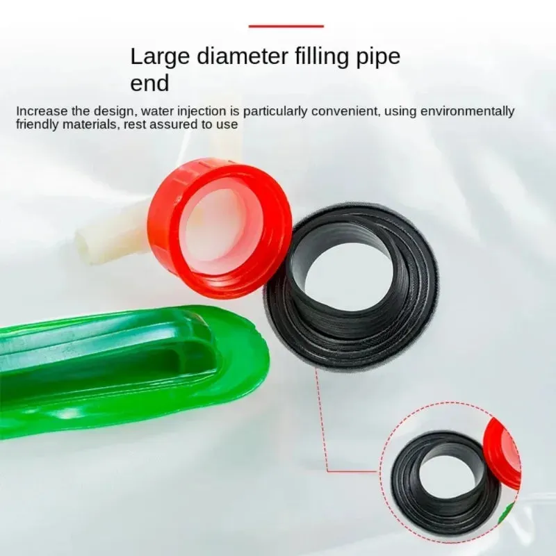 Large Capacity Folding Water Bag: Portable Camping Container