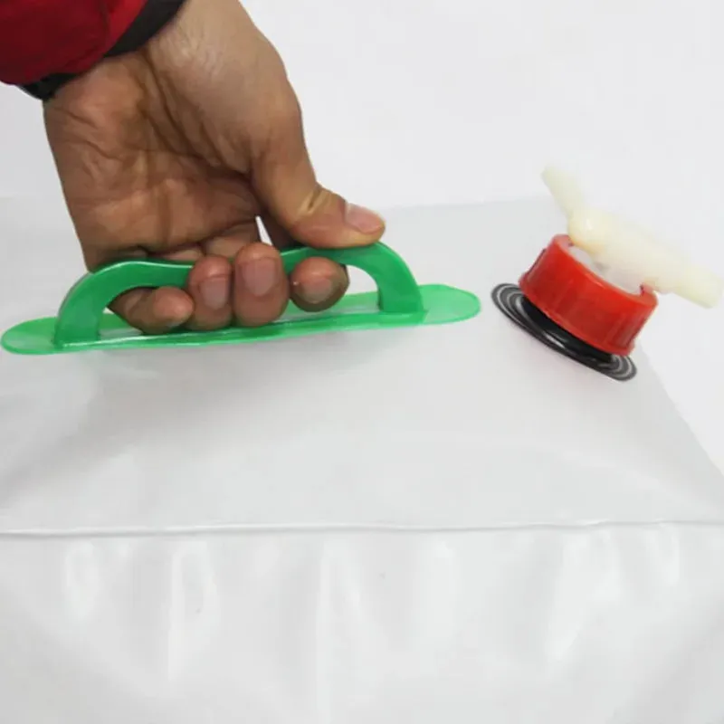 Large Capacity Folding Water Bag: Portable Camping Container