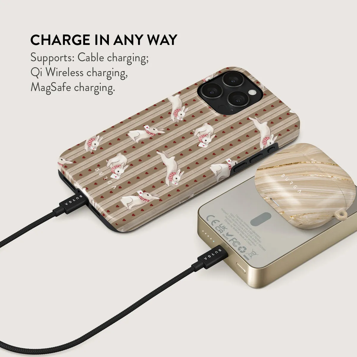 Late Again - Magnetic Power Bank