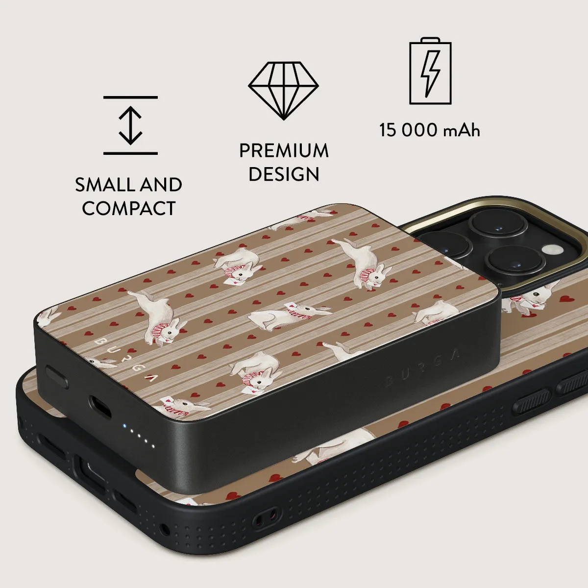 Late Again - Magnetic Power Bank