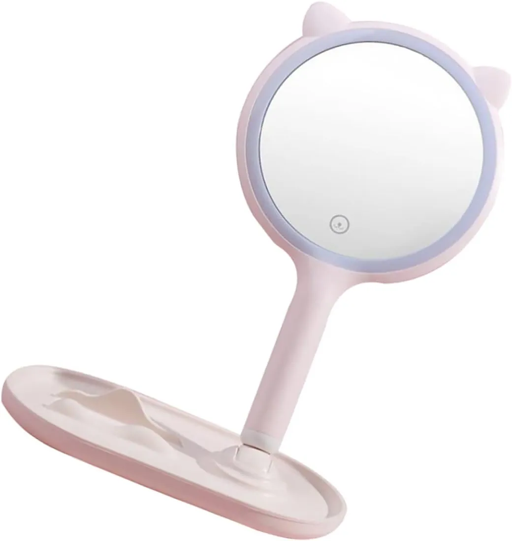 Led Makeup Mirror Light Portable Vanity Mirror for Daily Use Smooth for Home and Travel